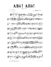 scarica la spartito per fisarmonica Allô Allô (One Step) in formato PDF