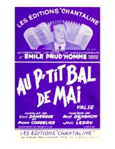 télécharger la partition d'accordéon Au p'tit bal de mai (Valse Chantée) au format PDF