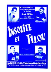 télécharger la partition d'accordéon Insolite + Tilou (Valse) au format PDF