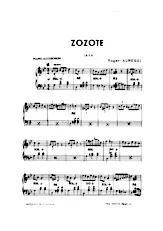 télécharger la partition d'accordéon Zozote (Java) au format PDF