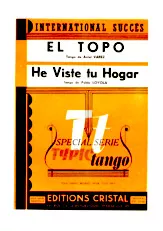 télécharger la partition d'accordéon He viste tu Hogar (Orchestration) (Tango) au format PDF