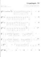 descargar la partitura para acordeón Un Portugais en formato PDF