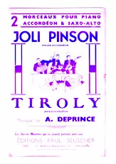 télécharger la partition d'accordéon Tiroly (Java) au format PDF