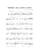scarica la spartito per fisarmonica Ballade des petits lutins in formato PDF