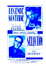 télécharger la partition d'accordéon Légende Nocturne (Orchestration) (Valse) au format PDF