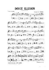 download the accordion score Douce illusion + Songe bleu (Valse Musette + Valse Swing) in PDF format