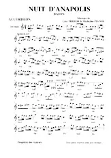 descargar la partitura para acordeón Nuit d'Anapolis (Baion) en formato PDF