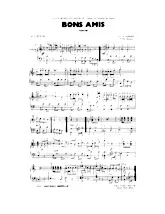 scarica la spartito per fisarmonica Bons amis (Marche) in formato PDF