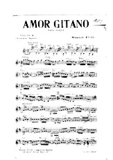 télécharger la partition d'accordéon Amor Gitano (Orchestration) (Paso Doble) au format PDF