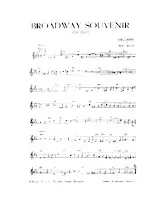 descargar la partitura para acordeón Broadway Souvenir (Fox Trot) en formato PDF