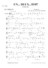 descargar la partitura para acordeón Un Deux Top (Série étude) (Marche) en formato PDF