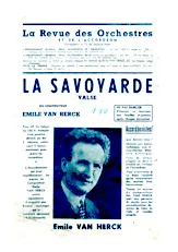 scarica la spartito per fisarmonica La Savoyarde (Orchestration) (Valse) in formato PDF