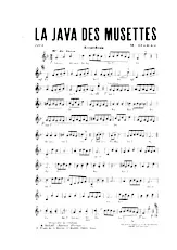 télécharger la partition d'accordéon Java des musettes + Ginette de Montparno (Orchestrations) au format PDF