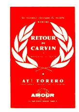 télécharger la partition d'accordéon Retour de Carvin (Orchestration Complète) (Marche) au format PDF