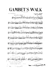 télécharger la partition d'accordéon Gambet's Walk (Orchestration) (Fox Trot) au format PDF