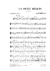 descargar la partitura para acordeón Un petit béguin (Valse) en formato PDF