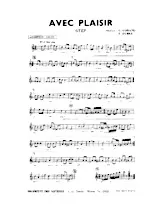 télécharger la partition d'accordéon Avec plaisir (One Step) au format PDF