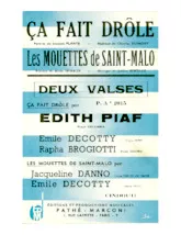 download the accordion score Les mouettes de Saint Malo (Orchestration Complète) (Valse Chantée) in PDF format