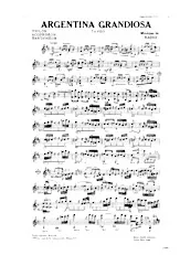 download the accordion score Argentina grandiosa + Melodia de amor (Tango) in PDF format