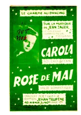 download the accordion score Rose de mai + Carola (Valse + Boléro) in PDF format