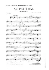 descargar la partitura para acordeón Au petit bal (Valse Musette) en formato PDF
