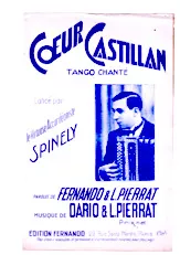 descargar la partitura para acordeón Cœur Castillan (Tango Chanté) en formato PDF