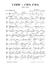 descargar la partitura para acordeón Code : Cha Cha en formato PDF