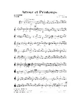 descargar la partitura para acordeón Amour et Printemps (One Step) en formato PDF