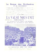 télécharger la partition d'accordéon La valse qui nous unit (Orchestration Complète) au format PDF