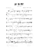 descargar la partitura para acordeón As tu pu (One Step) en formato PDF