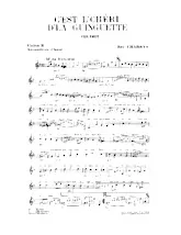 scarica la spartito per fisarmonica C'est l' chéri d' la guinguette (Fox Trot) in formato PDF