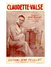 télécharger la partition d'accordéon Claudette Valse (Orchestration) au format PDF