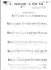 download the accordion score L'amour s'en va (Slow) in PDF format