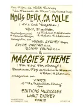 scarica la spartito per fisarmonica Maggie's Theme (For now for always) (Du film de Walt Disney : La fiancée de Papa / The Parent Trap) (Orchestration Complète) in formato PDF