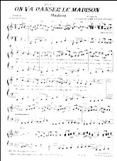 download the accordion score On va danser le Madison in PDF format