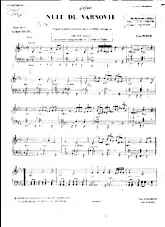 télécharger la partition d'accordéon Nuit de Varsovie (D'après la célèbre nocturne de Frédéric Chopin) au format PDF