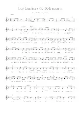 descargar la partitura para acordeón Les lauriers de Solenzara (Boléro) en formato PDF