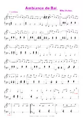 télécharger la partition d'accordéon Ambiance de bal (Valse) au format PDF
