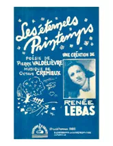 descargar la partitura para acordeón Les éternels printemps (Chant : Renée Lebas) en formato PDF