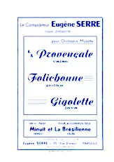 télécharger la partition d'accordéon Recueil : Le compositeur Eugène Serre vous présente pour orchestre musette : (La Provençale + Folichonne + Gigolette + Minuit + La Brésilienne) au format PDF