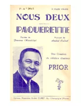 télécharger la partition d'accordéon Pâquerette (Orchestration Complète) (Valse) au format PDF