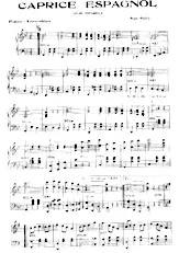 download the accordion score Caprice Espagnol (Valse Espagnole) in PDF format