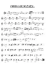 télécharger la partition d'accordéon Frida Oum Papa (Chant : Annie Cordy) (Relevé) au format PDF