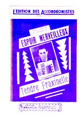 download the accordion score Espoir Merveilleux (Valse Musette) in PDF format