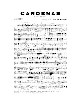 télécharger la partition d'accordéon Cardenas (Cha Cha Cha) au format PDF