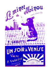 télécharger la partition d'accordéon Le minet de Minou (Java Chantée) au format PDF