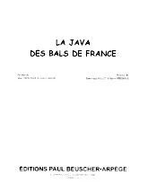 scarica la spartito per fisarmonica La java des bals de France in formato PDF