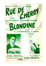 scarica la spartito per fisarmonica Blondine (Valse) in formato PDF