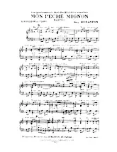 scarica la spartito per fisarmonica Mon péché mignon (Marche) in formato PDF