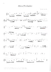 descargar la partitura para acordeón Meu Prelùdio en formato PDF